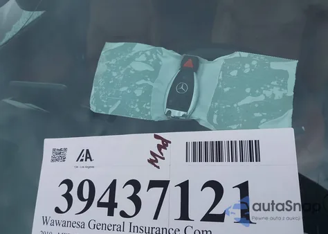 2019 Mercedes-Benz Amg Gle 43 Coupe 4Matic z USA, uszkodzony, nr VIN 4JGED6EB3KA129723